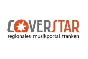 Logo Entwurf für Musikportal Coverstar Region Franken