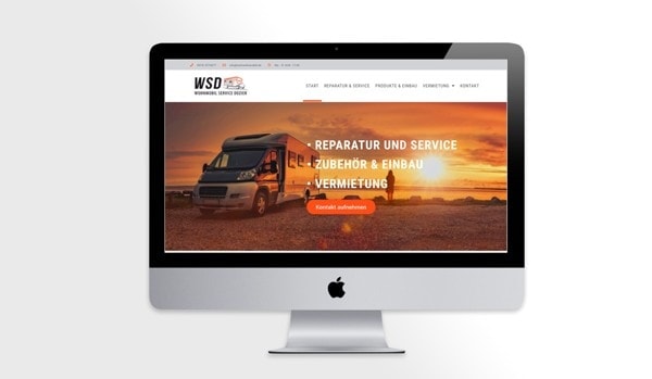 Homepage Wohnmobil Service Dozier